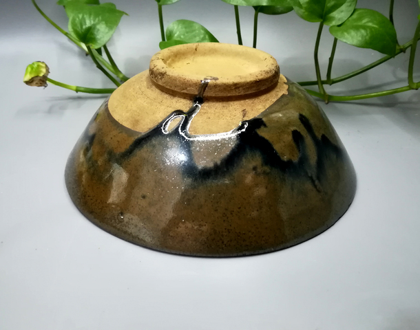 古玩陶瓷釉水肥美的窯變釉碗拍賣，當(dāng)前價(jià)格999元