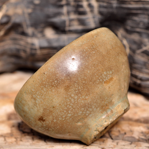 古玩陶瓷青釉杯拍賣，當(dāng)前價(jià)格2800元