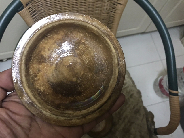 古玩陶瓷民國(guó).虎皮三彩蔗節(jié)罐拍賣，當(dāng)前價(jià)格1600元