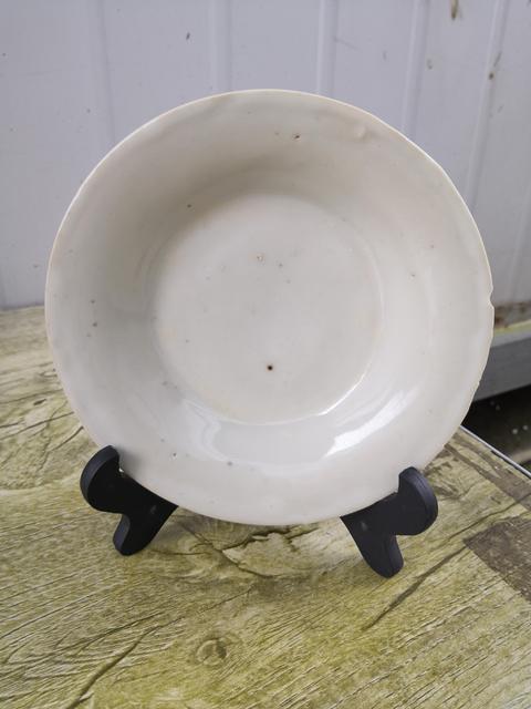 古玩陶瓷白釉盤拍賣,當前價格12000元