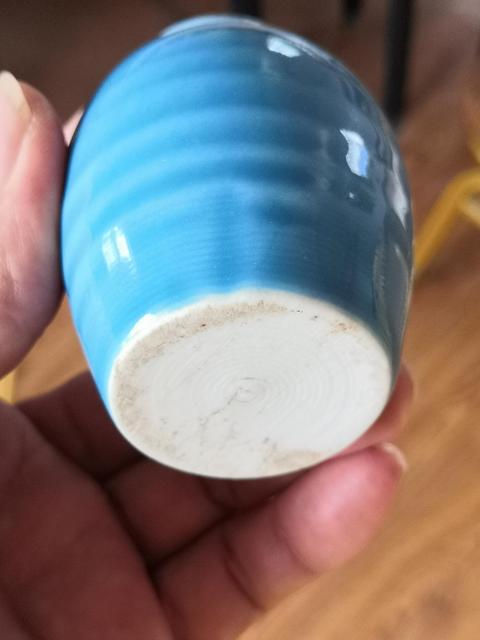 古玩陶瓷天藍釉小罐拍賣，當前價格500元