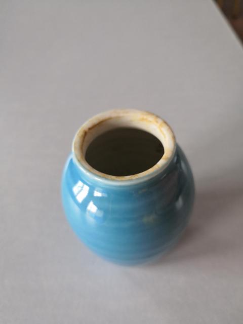 古玩陶瓷天藍釉小罐拍賣，當前價格500元