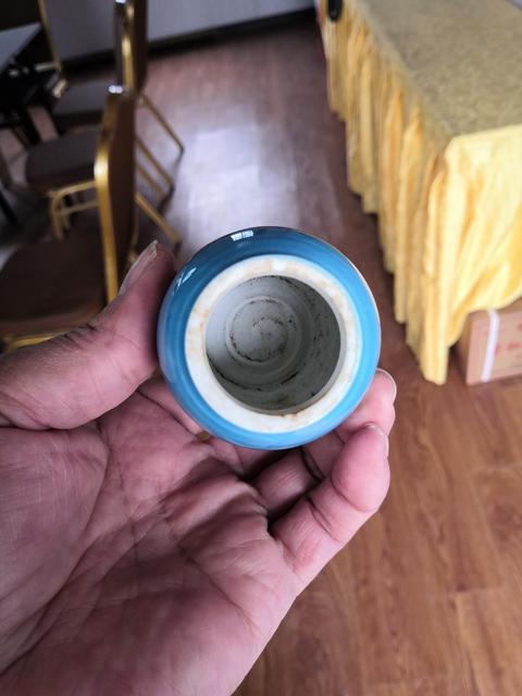 古玩陶瓷天藍釉小罐拍賣，當前價格500元