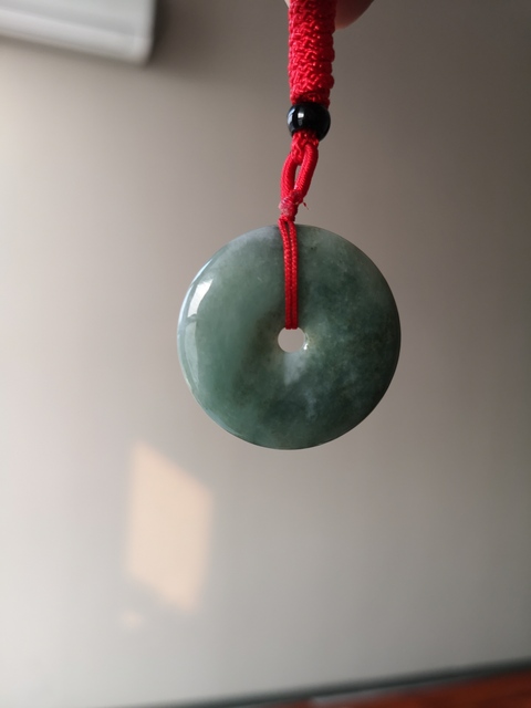 古玩玉器翠平安圈拍賣,當前價格150元