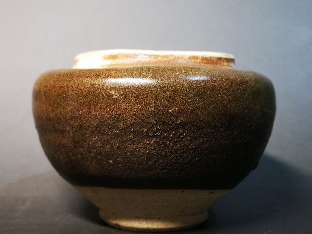 古玩陶瓷元代磁茶葉末釉罐拍賣，當(dāng)前價格500元