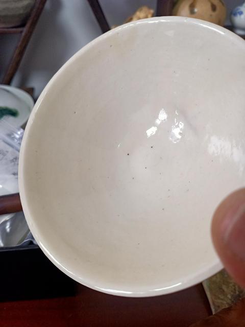 古玩陶瓷定窯斗笠盞拍賣,當前價格2999元