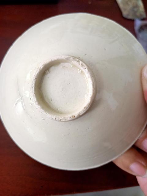 古玩陶瓷定窯斗笠盞拍賣,當前價格2999元