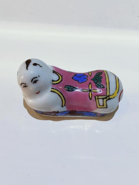 古玩陶瓷創匯時期娃娃小瓷拍賣，當前價格189元