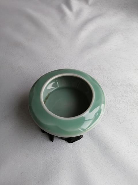 古玩陶瓷放漏 豆青釉水洗拍賣,當前價格880元