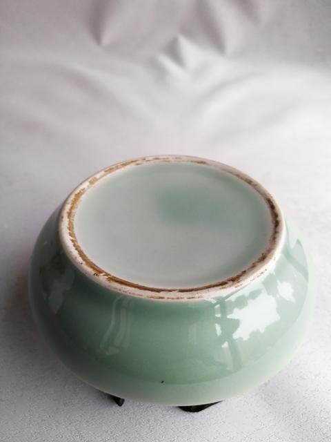 古玩陶瓷放漏 豆青釉水洗拍賣,當前價格880元