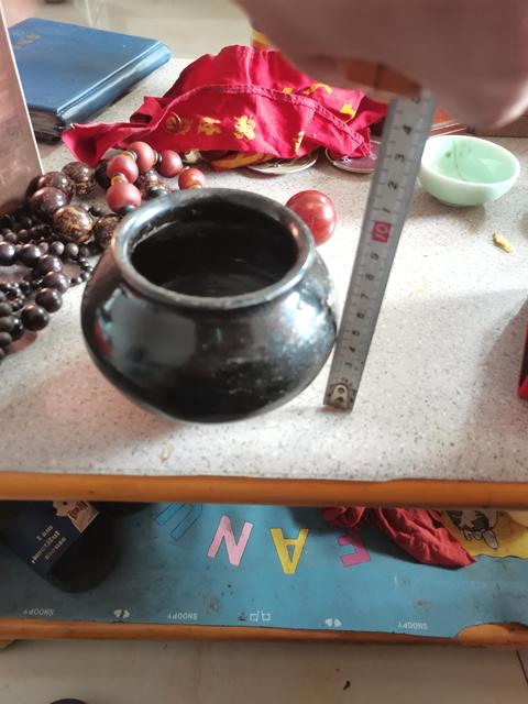 古玩陶瓷磁州窯黑釉茶入,磁州窯到代的真品拍賣,當(dāng)前價格1666元