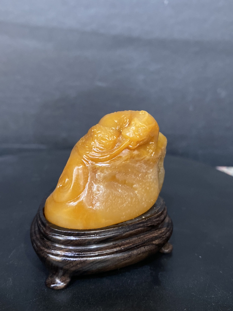 古玩雜項(xiàng)壽山田黃石拍賣,當(dāng)前價(jià)格3200元