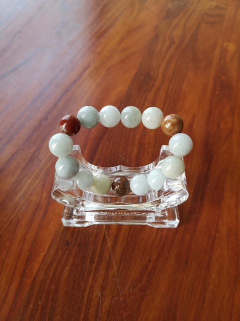 古玩玉器翠手串拍賣，當(dāng)前價格260元