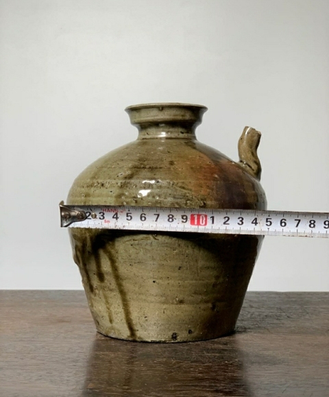古玩陶瓷青釉酒壺拍賣，當(dāng)前價(jià)格1298元