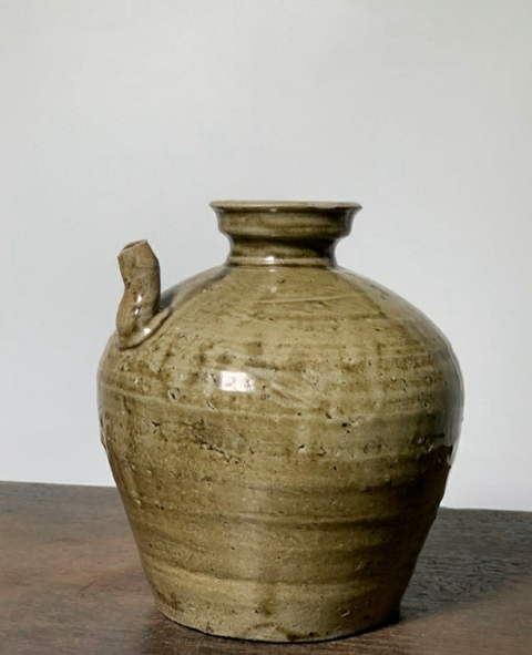 古玩陶瓷青釉酒壺拍賣，當(dāng)前價(jià)格1298元