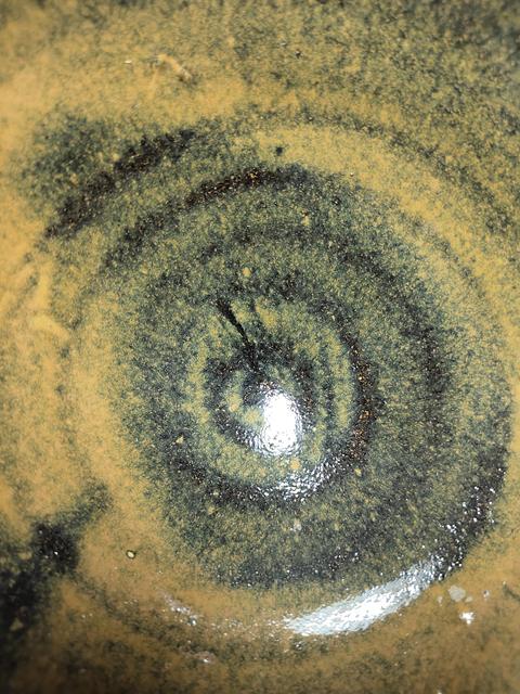 古玩陶瓷金代磁州窯兔毫釉斗笠大碗（兔豪斗笠）拍賣，當前價格1500元