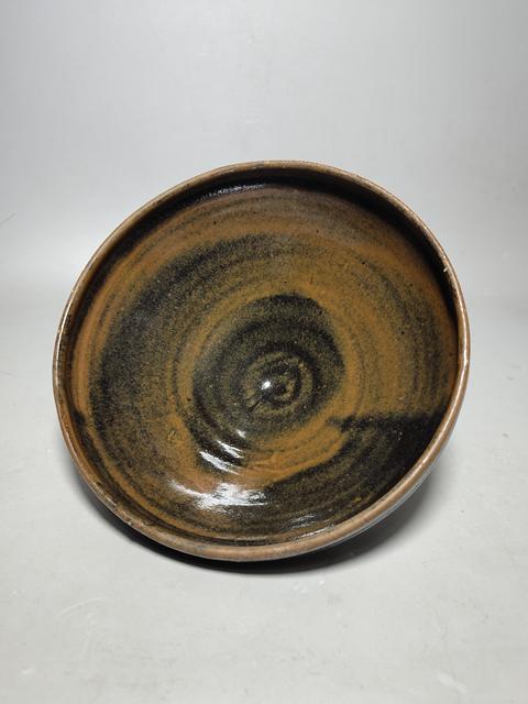 古玩陶瓷金代磁州窯兔毫釉斗笠大碗（兔豪斗笠）拍賣，當前價格1500元