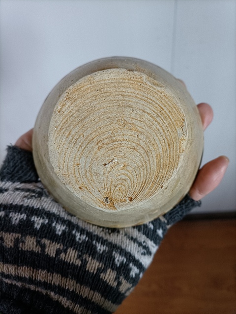 古玩陶瓷越窯系青瓷點彩碗拍賣，當前價格1999元