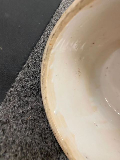 古玩陶瓷廣彩渣斗拍賣，當前價格12800元