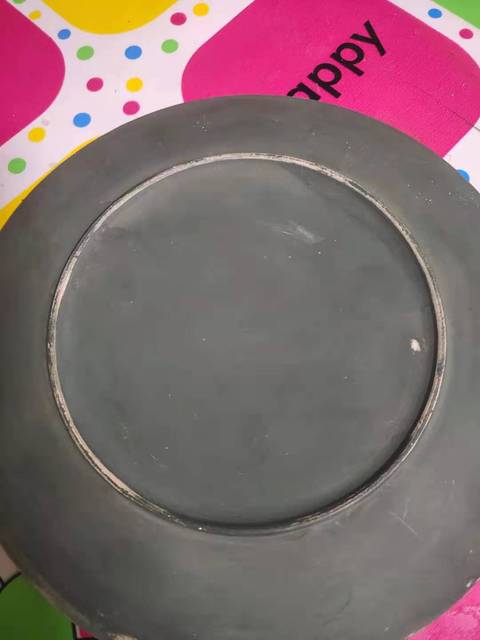 古玩陶瓷瓷胎琺瑯彩花卉紋盤拍賣，當前價格655元