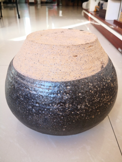 古玩陶瓷山西窯口黑釉大罐拍賣，當前價格1800元