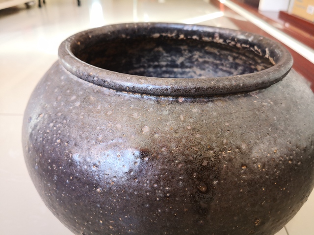 古玩陶瓷山西窯口黑釉大罐拍賣，當前價格1800元