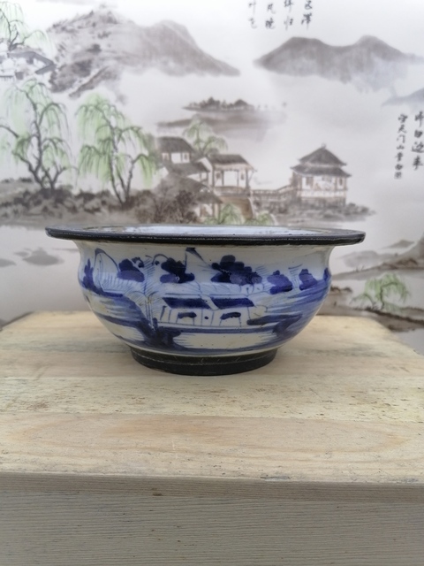 古玩陶瓷康熙青花鐘式杯拍賣,當(dāng)前價(jià)格13800元