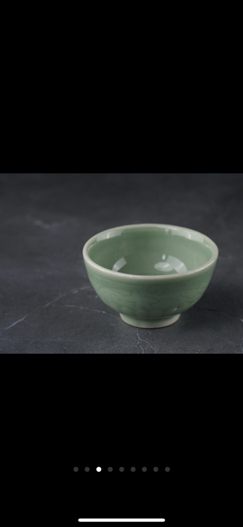 古玩陶瓷清.梅子青暗刻壽字紋杯拍賣,當(dāng)前價(jià)格1999元