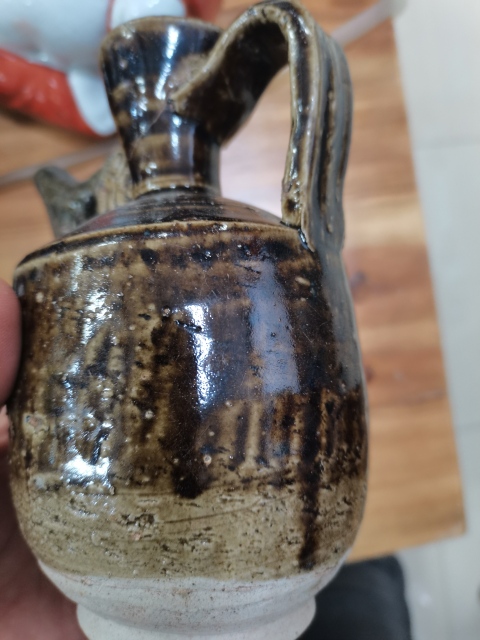 古玩陶瓷贛州窯系執壺拍賣,當前價格980元