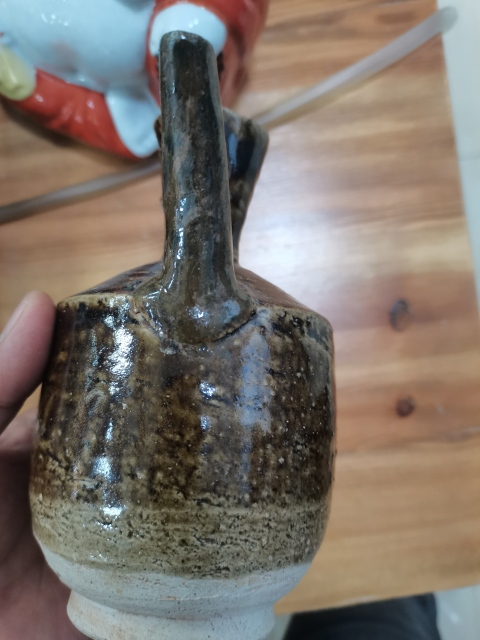 古玩陶瓷贛州窯系執壺拍賣,當前價格980元
