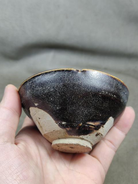 古玩陶瓷建窯系黑釉盞拍賣，當前價格999元