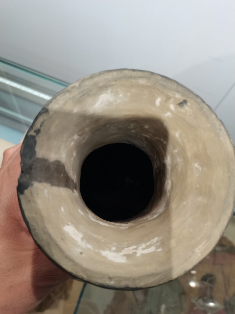 古玩陶瓷彩繪陶瓶拍賣，當前價格1500元