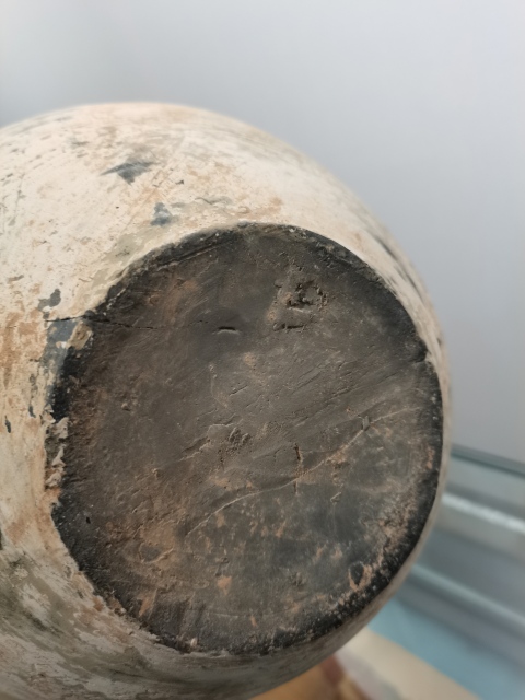 古玩陶瓷彩繪陶瓶拍賣，當前價格1500元