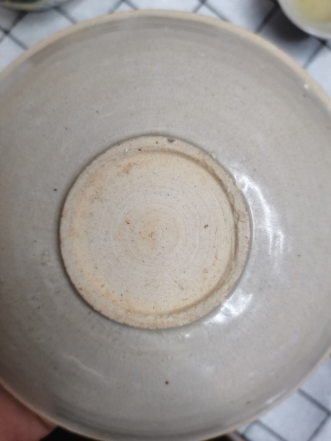 古玩陶瓷影青芒口印花碗拍賣，當前價格1200元