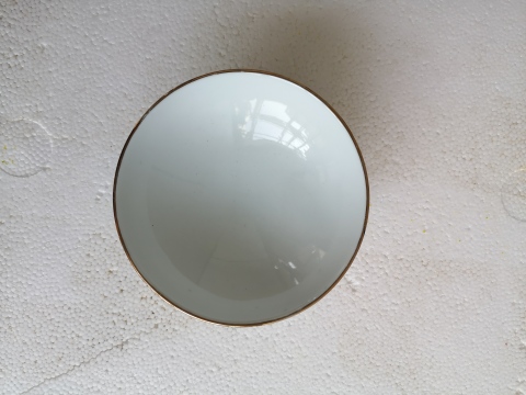 古玩陶瓷廣彩印花開光人物紋杯拍賣，當(dāng)前價(jià)格260元