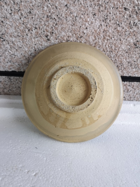 古玩陶瓷磁州窯白釉黑花碗拍賣,當前價格1800元