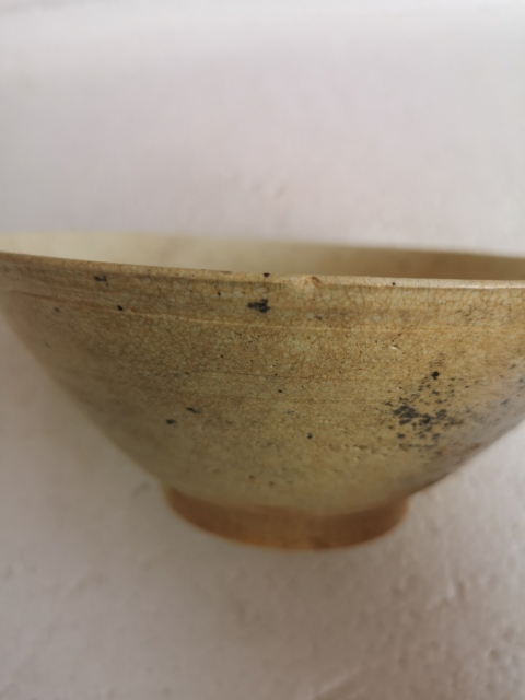 古玩陶瓷澀圈圈足碗拍賣,當前價格450元