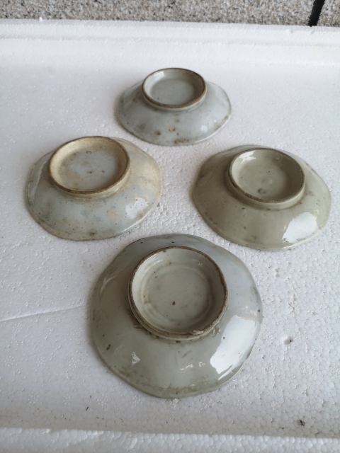 古玩陶瓷花卉紋彩繪盤拍賣，當前價格398元