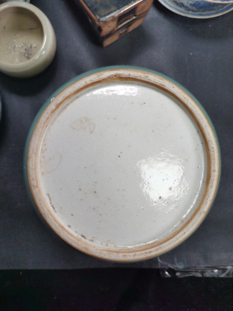 古玩陶瓷清中青釉將軍罐拍賣，當前價格3999元