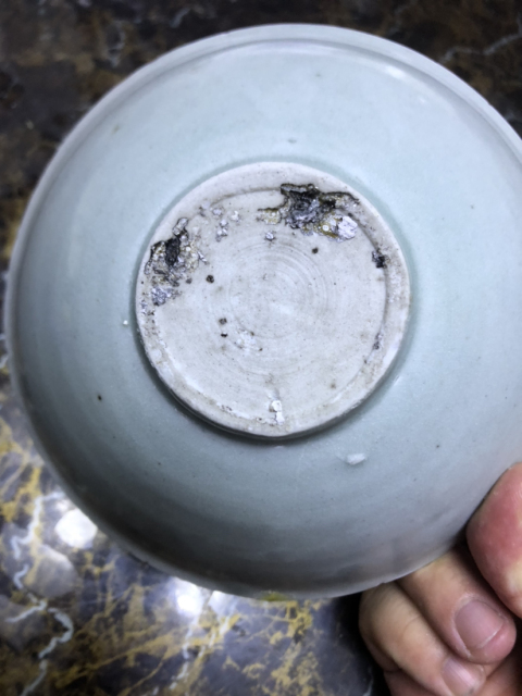 古玩陶瓷湖田窯雙魚紋碗。拍賣,當前價格10000元