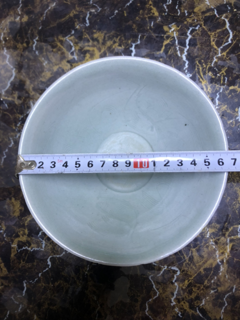 古玩陶瓷湖田窯雙魚紋碗。拍賣,當前價格10000元