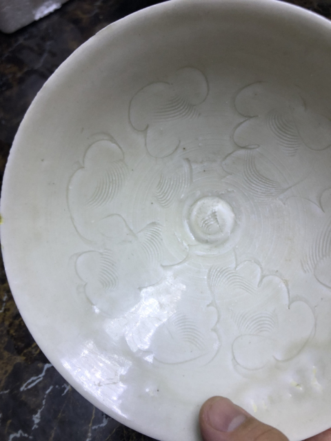 古玩陶瓷影青刻花篦紋碗拍賣,當前價格8000元