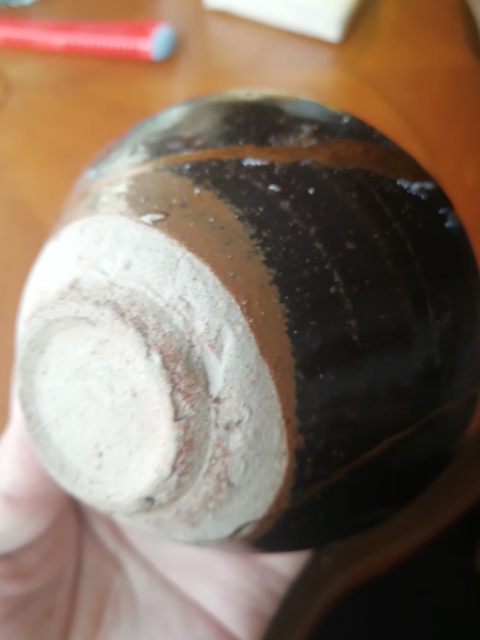 古玩陶瓷南宋吉州窯窯變釉束口盞拍賣，當(dāng)前價(jià)格1999元