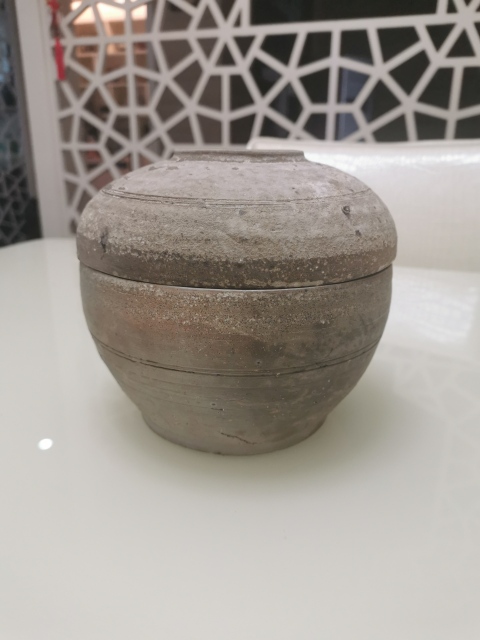 古玩陶瓷青瓷蓋罐拍賣，當前價格580元