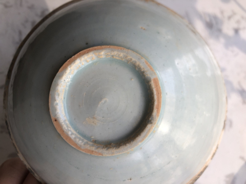 古玩陶瓷湖田芒口碗拍賣,當前價格2999元