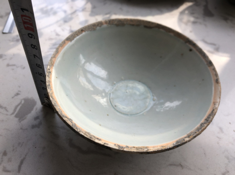 古玩陶瓷湖田芒口碗拍賣,當前價格2999元