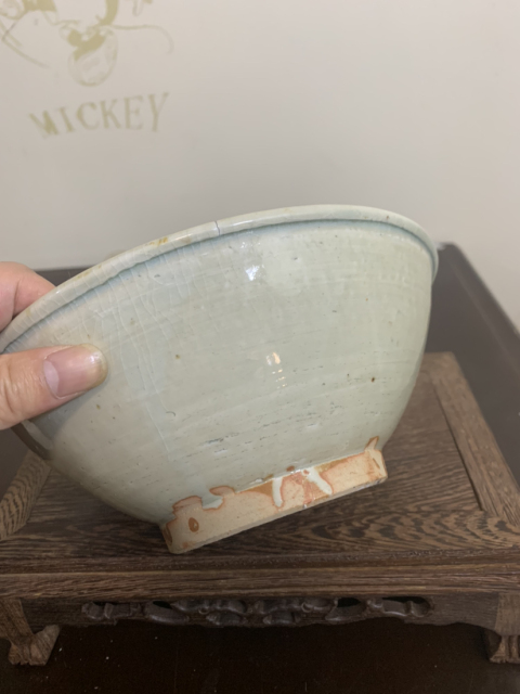 古玩陶瓷影青硏缽拍賣,當(dāng)前價(jià)格888元