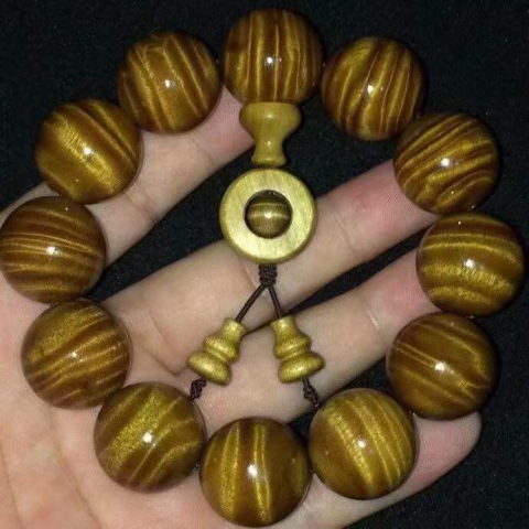 古玩雜項金絲桶老料手串拍賣,當前價格0元