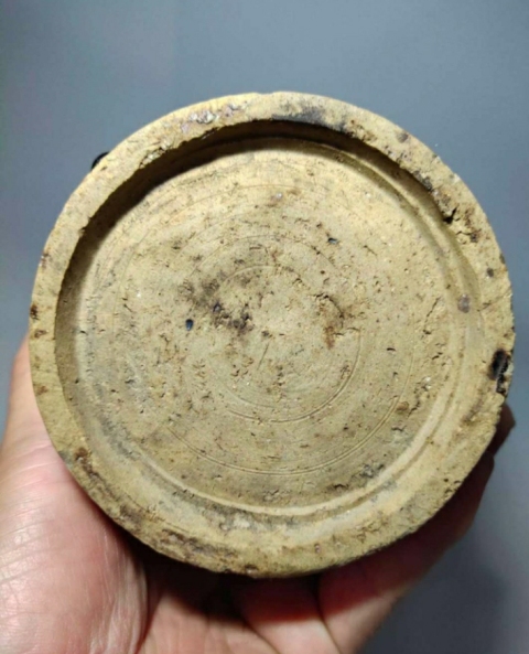 古玩陶瓷清 黑釉雙系盤口瓶拍賣,當前價格1285元