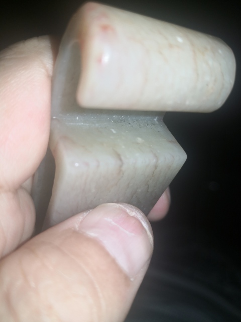 古玩玉器創(chuàng)匯仿古青玉墨床拍賣，當(dāng)前價格500元